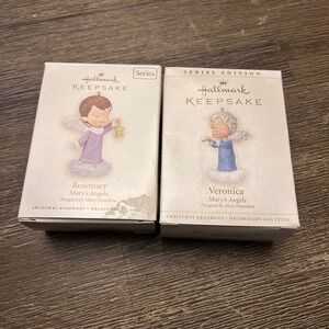 Hallmark‎ Keepsake Rosemary Veronica Marys Angels Christmas Ornaments Hamilton